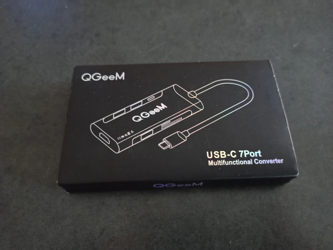 QGeeM USB C Hub HDMI 7 in 1