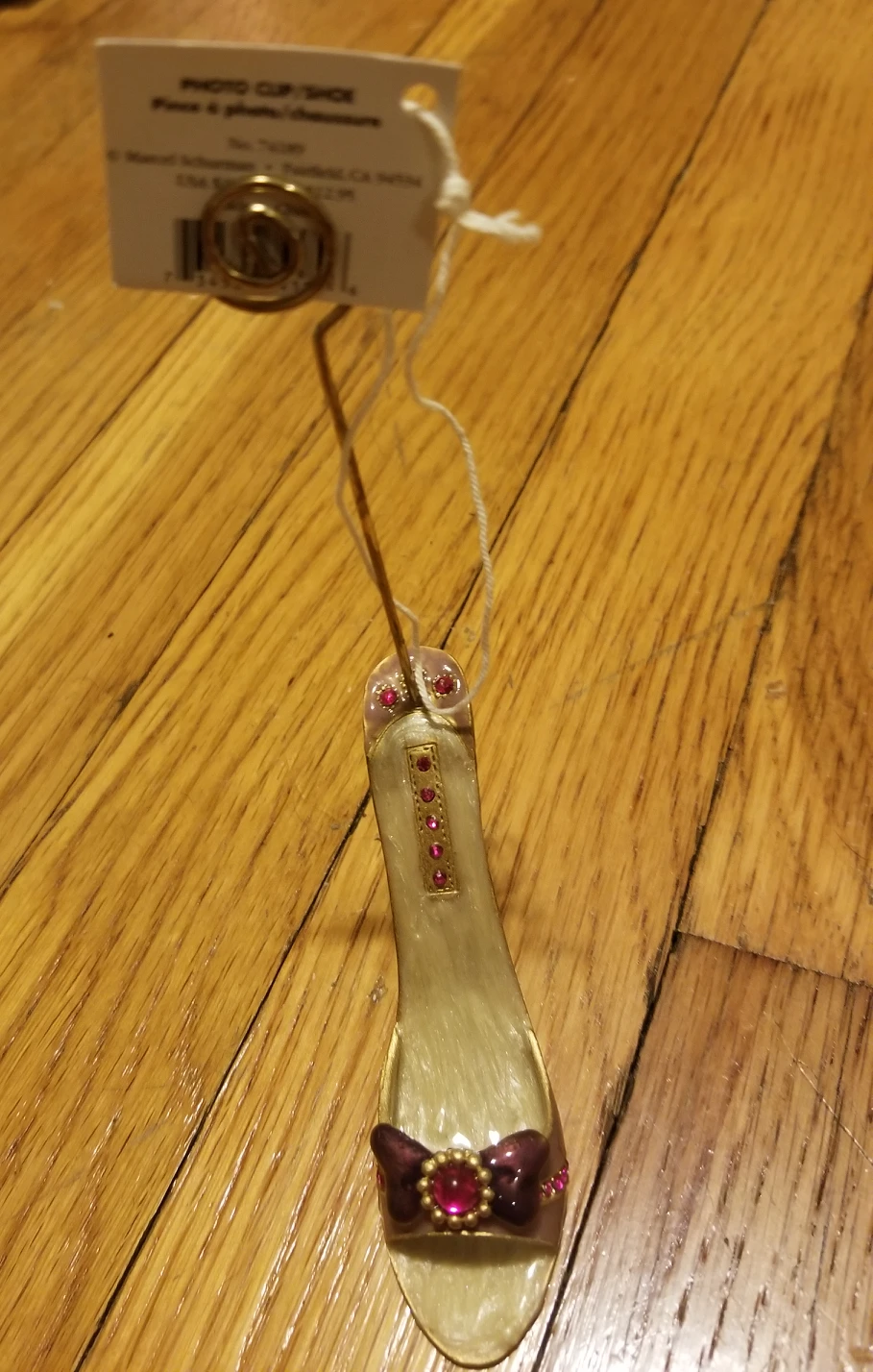 Small shoe shaped picture holder - photo 3