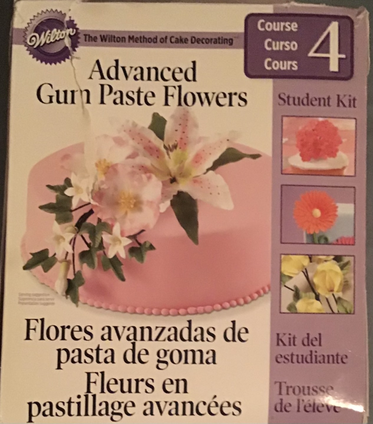 Wilton Advanced Gum paste flowers course 4 student kit thumbnail