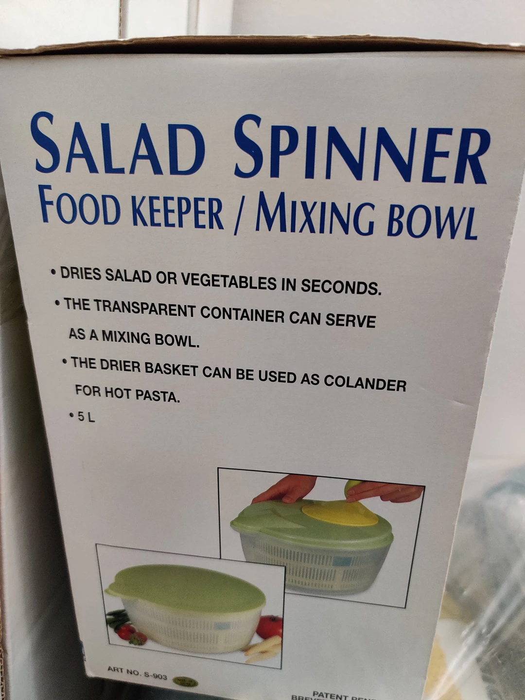 Salad Spinner - 5L image indicator(6)
