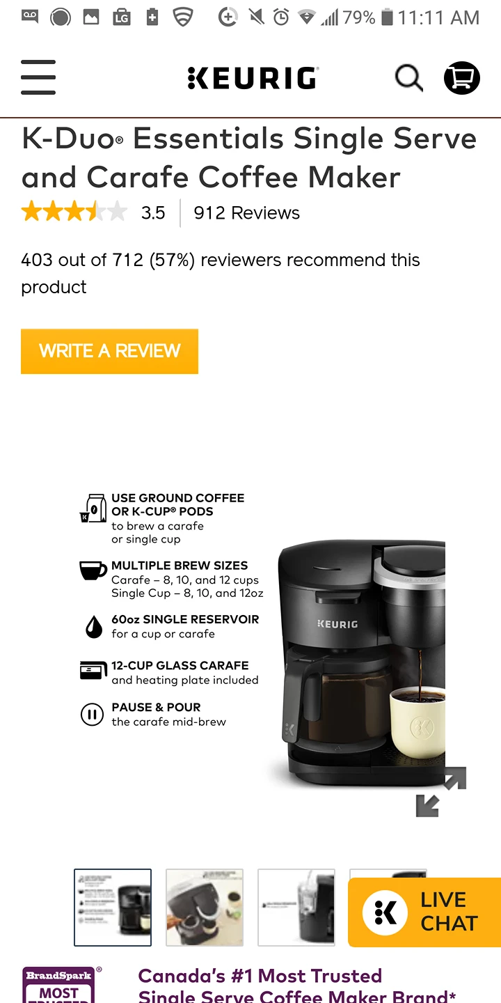 Keurig K-Duo Essentials Coffee Maker image indicator(2)