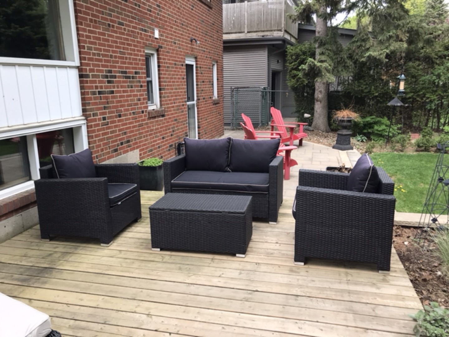 4 piece Brian Gluckstein patio set