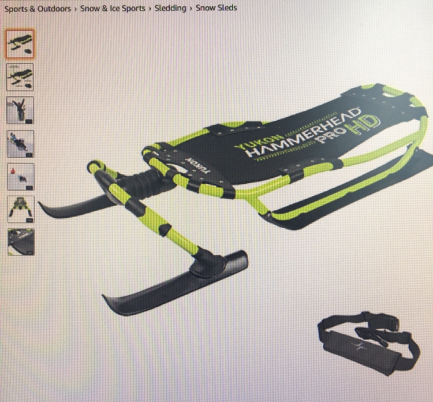 BRAND NEW Yukon Hammerhead PRO HD Sled