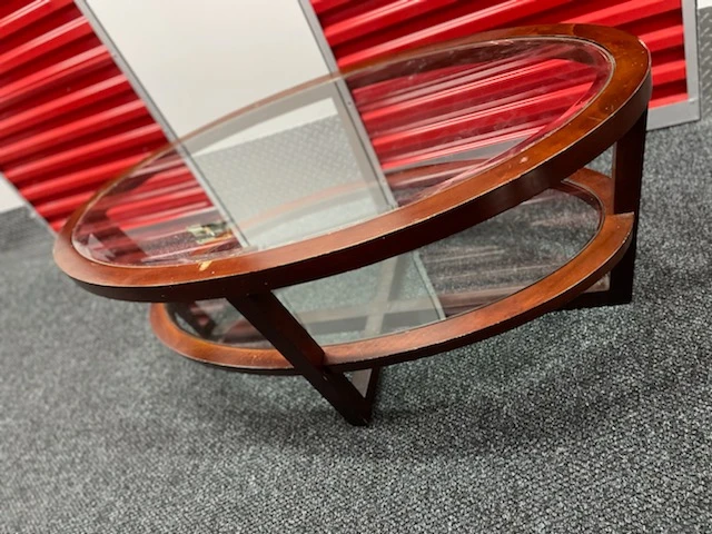 glass coffee table - photo 3
