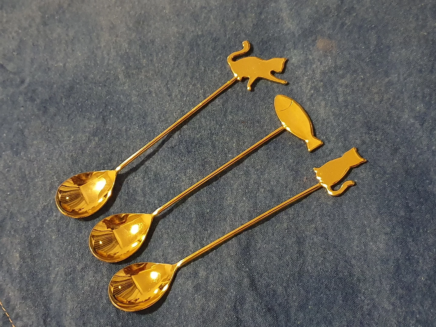 Cute cat teaspoons thumbnail