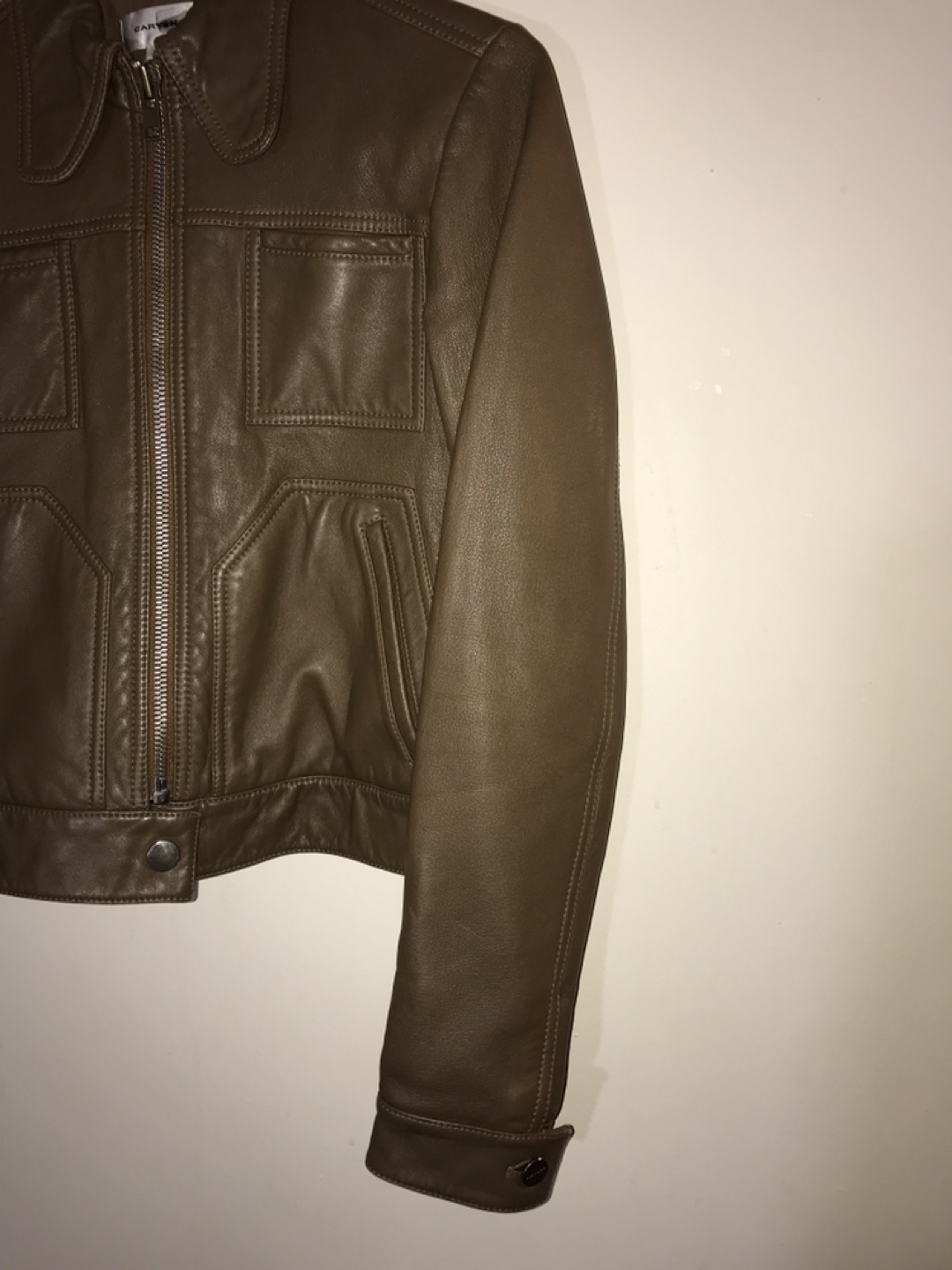 Carven lamb leather jacket - photo 5