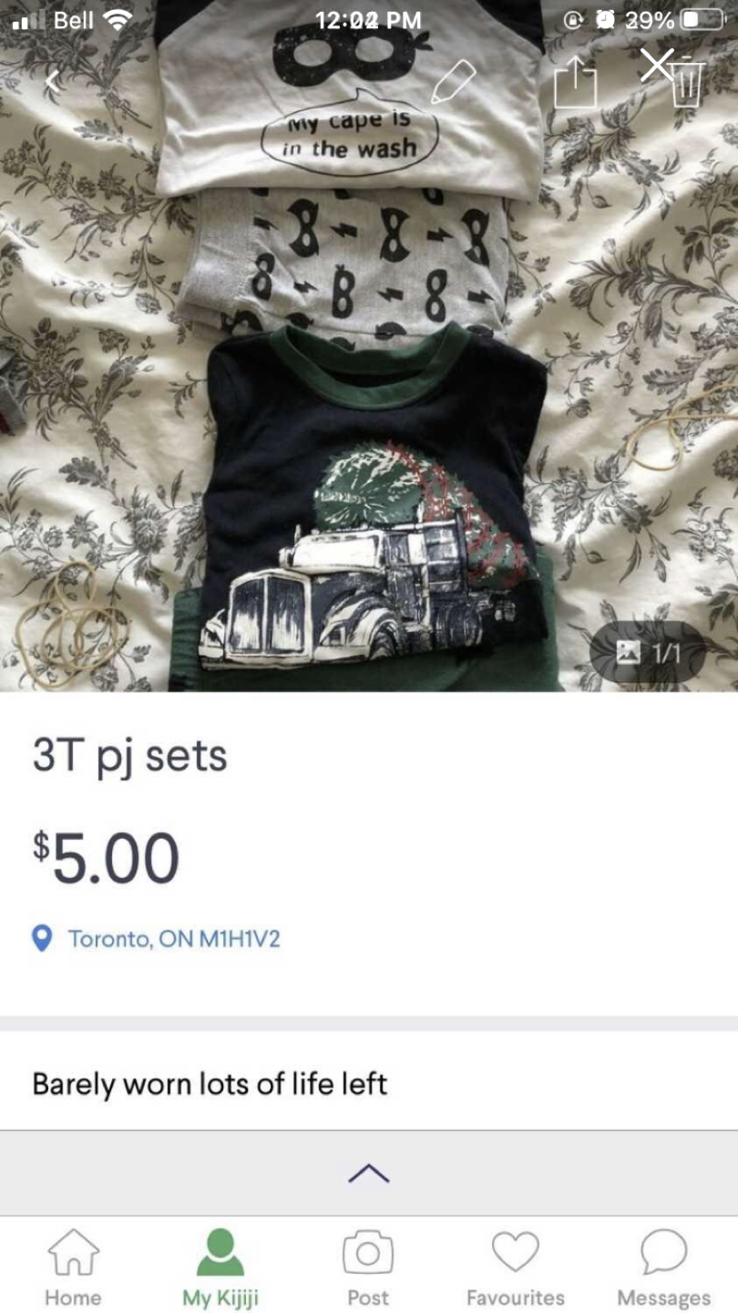 2 pairs 3T pjs