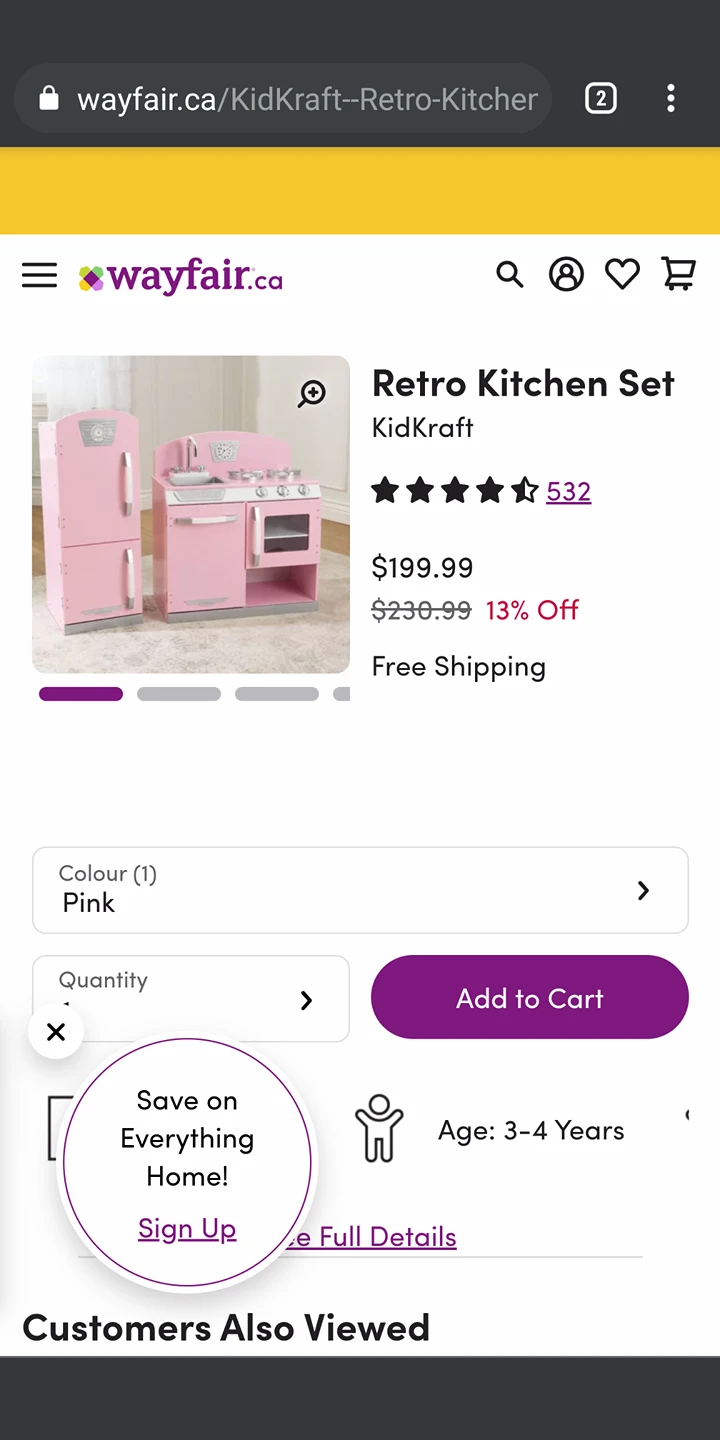 KidKraft play kitchen - photo 2