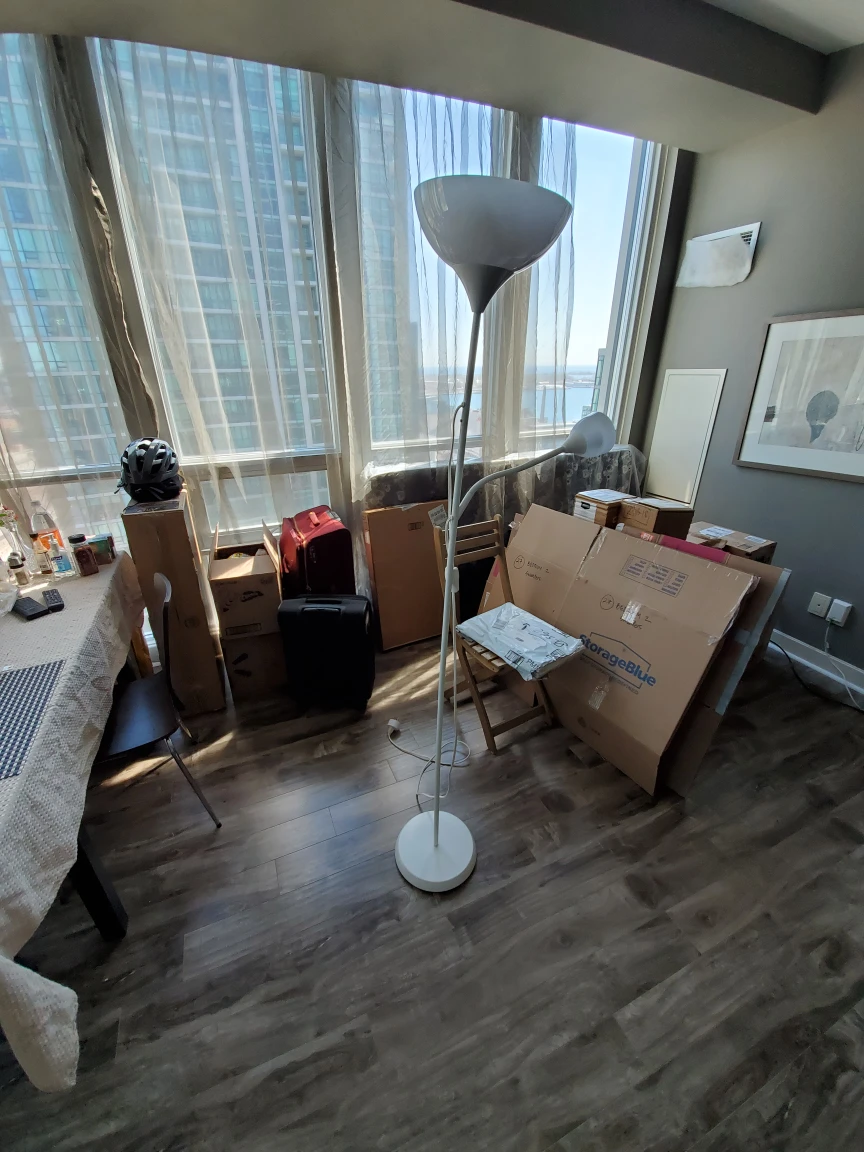 Desk + Room lamp