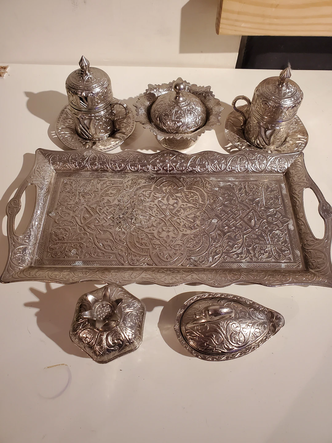 Traditional Coffe set for two *stanless steel* - photo 5