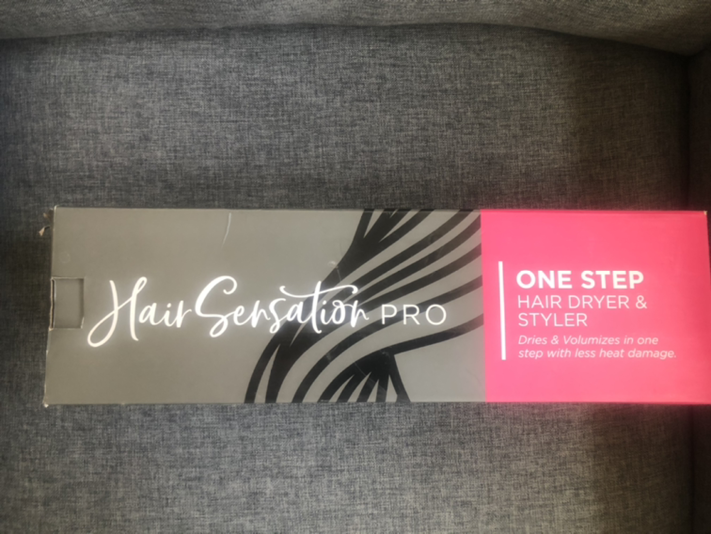 Hair sensation pro- hair dryer brush