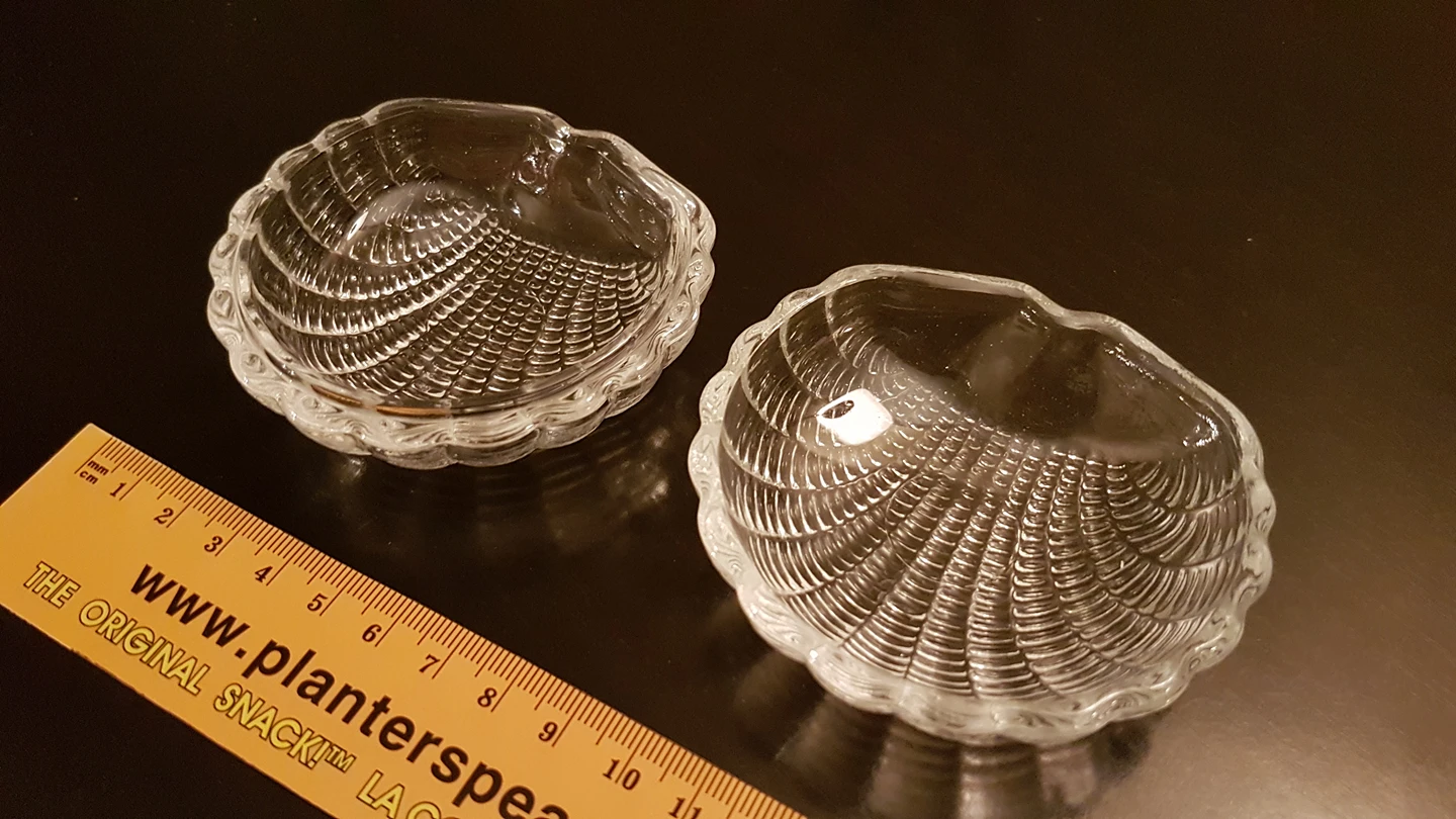 Glass Shell Jewelry Box / Trinket Box image indicator(5)