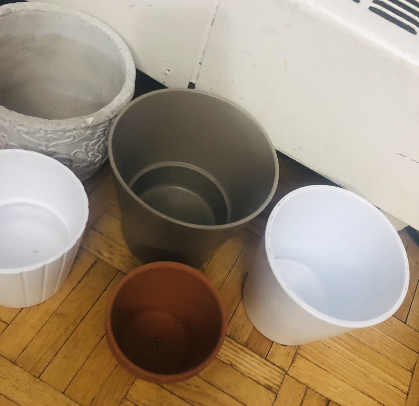 Planters/Pots $10 for all 8 items. PickUp:Eglinton-Mt.Pleasant  - photo 5