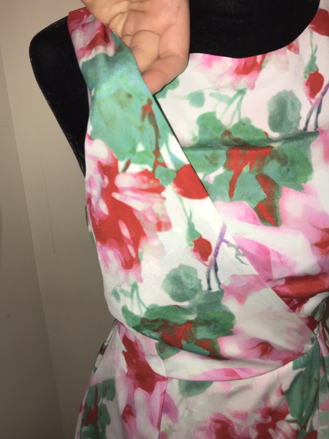 Floral high-low tulip gown, xs image indicator(8)