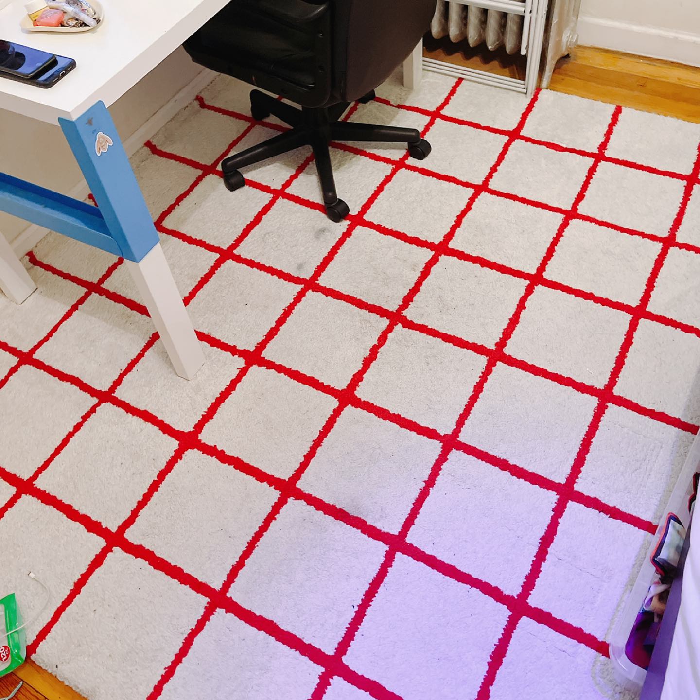 IKEA rug large high pile