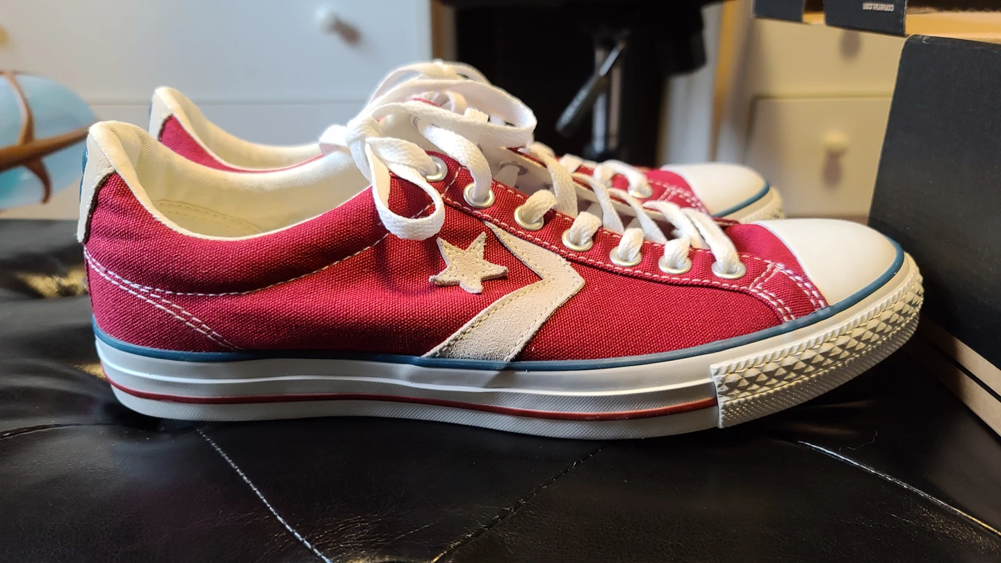 Red Converse All Star Low Tops *BRAND NEW* - photo 5