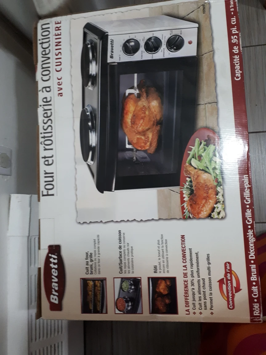 convection and rotisserie oven with cooking range - photo 3