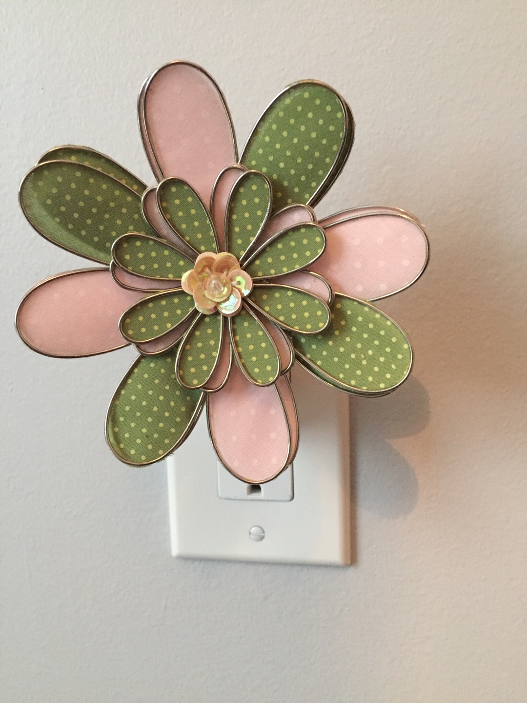 Pottery Barn Kids Floral Nightlight