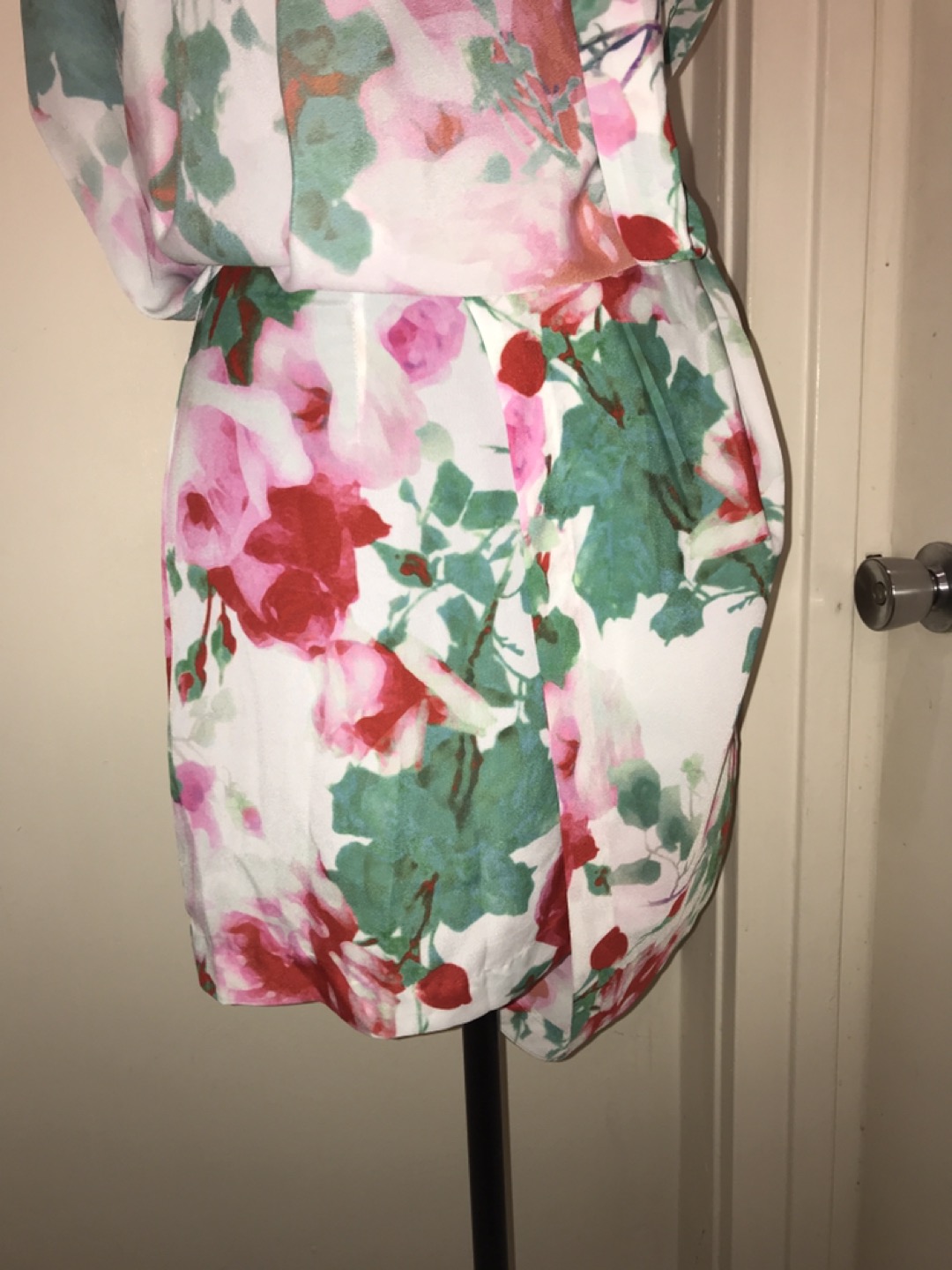 Floral high-low tulip gown, xs - photo 3