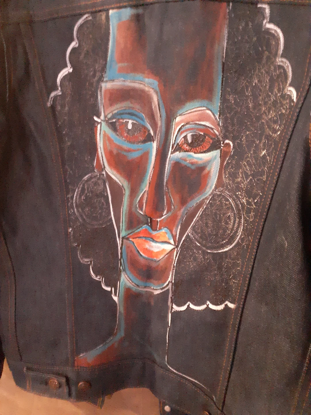 Denim jacket, customized - photo 2