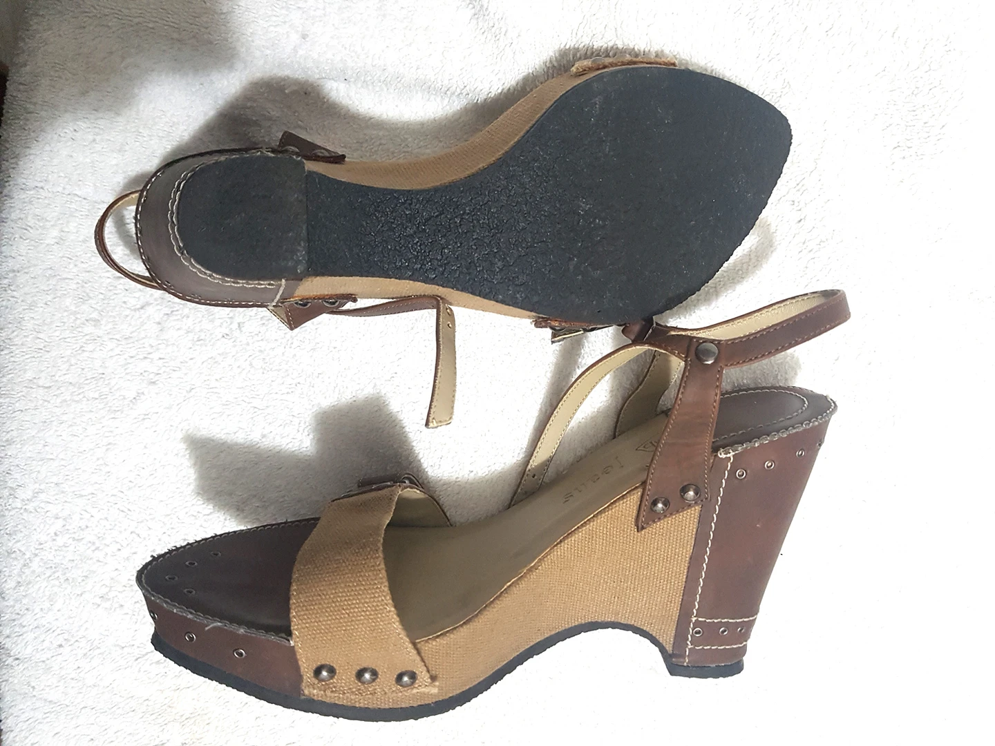 UB Canvas wedge sandals image indicator(2)