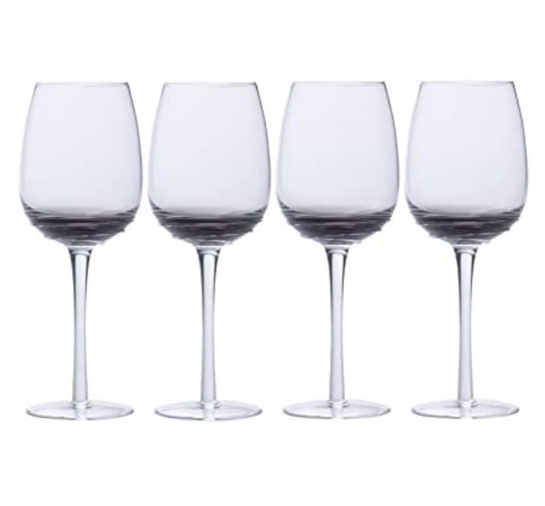 Mikasa smoky wine glass/ set of 4 thumbnail
