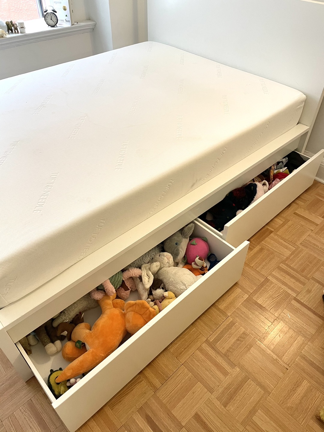 IKEA Malm storage bed frame (full size) - photo 2