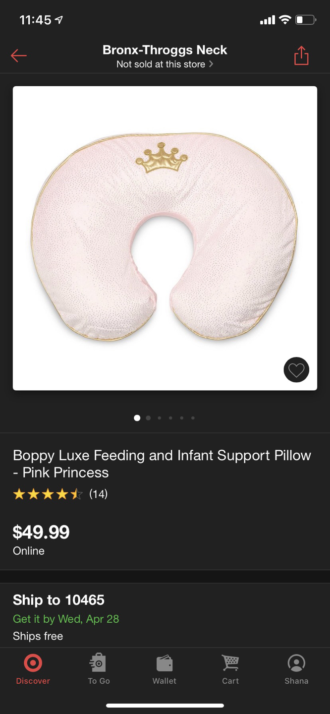 Baby Boppy princess pillow  - photo 3