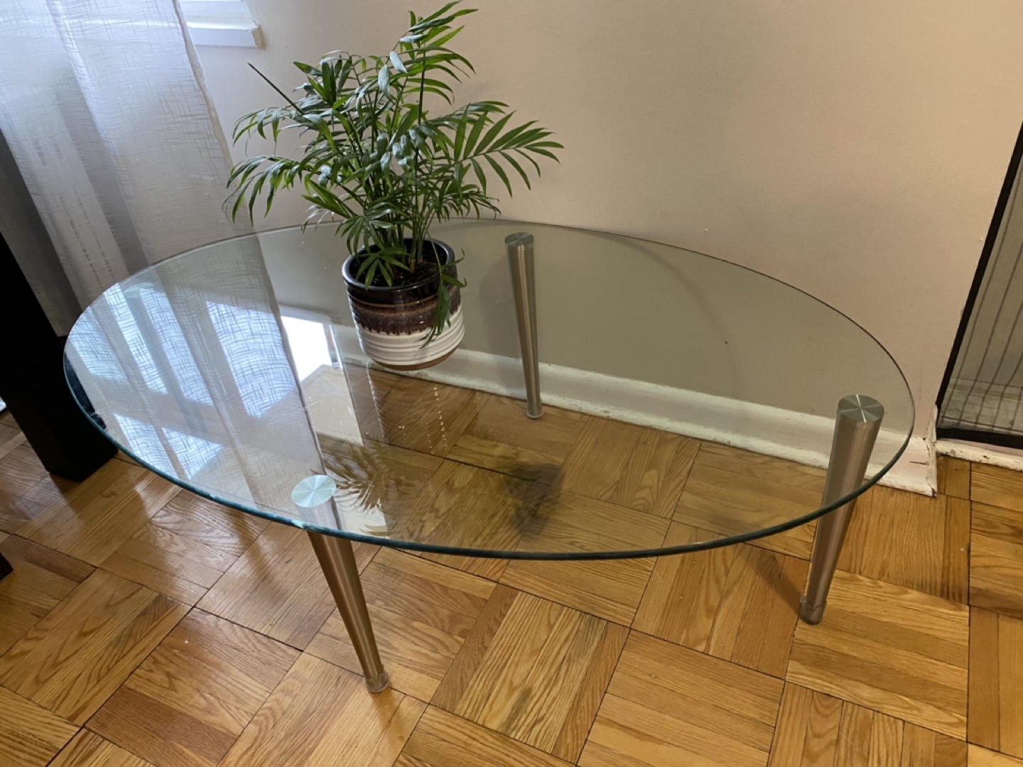 Glass coffee table - photo 3
