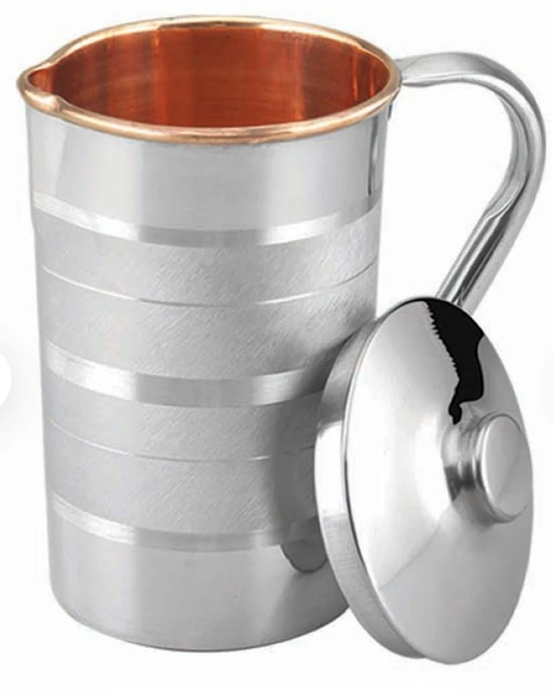 Saga steel coper water jug-Brand new