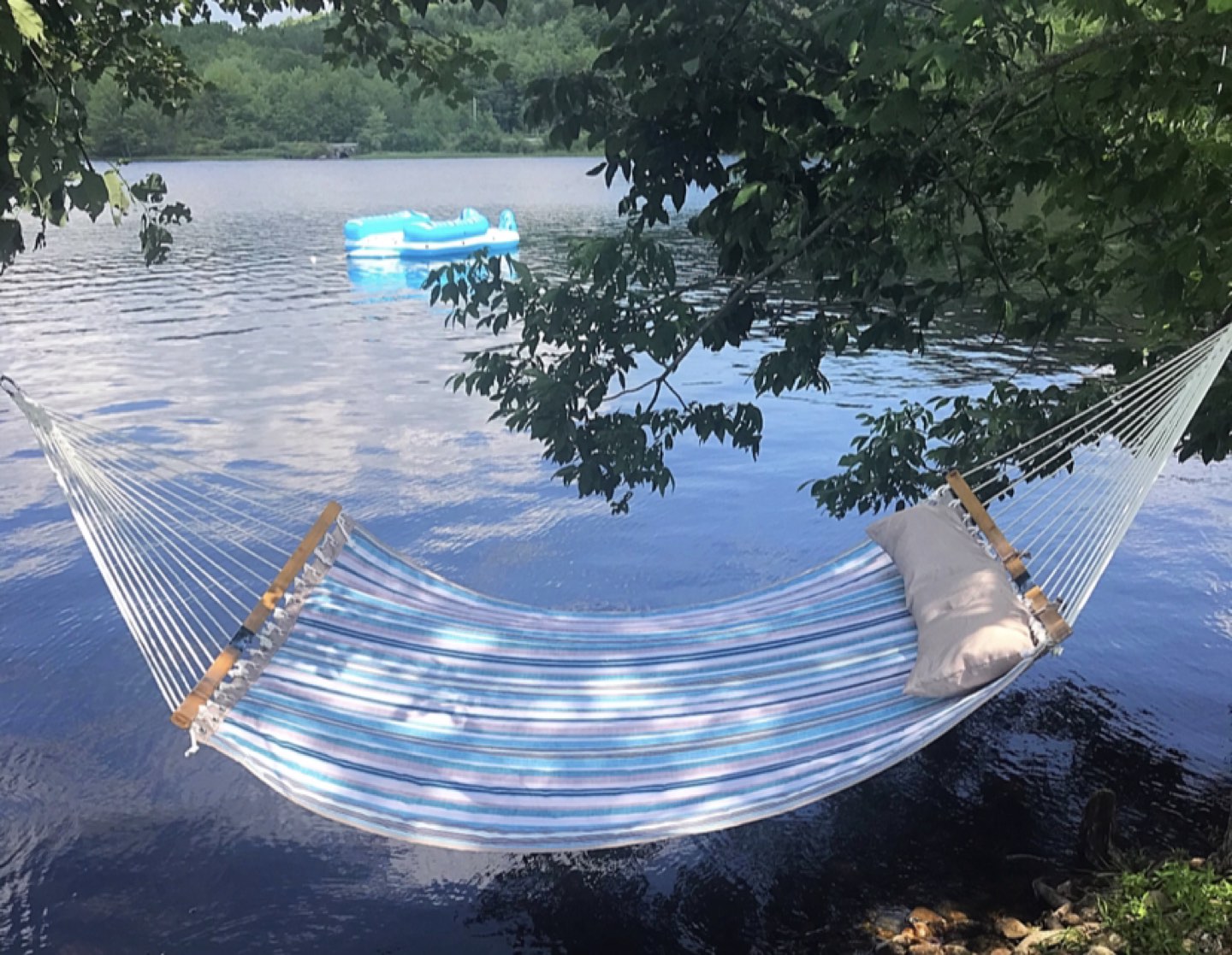 Ohuhu Double Hammock with Detachable Pillow - photo 3