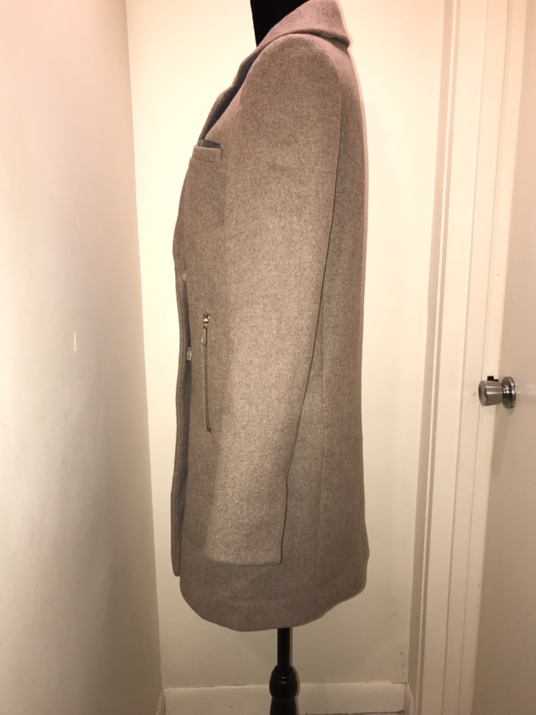 Dawn Levy wool blend car coat - photo 3