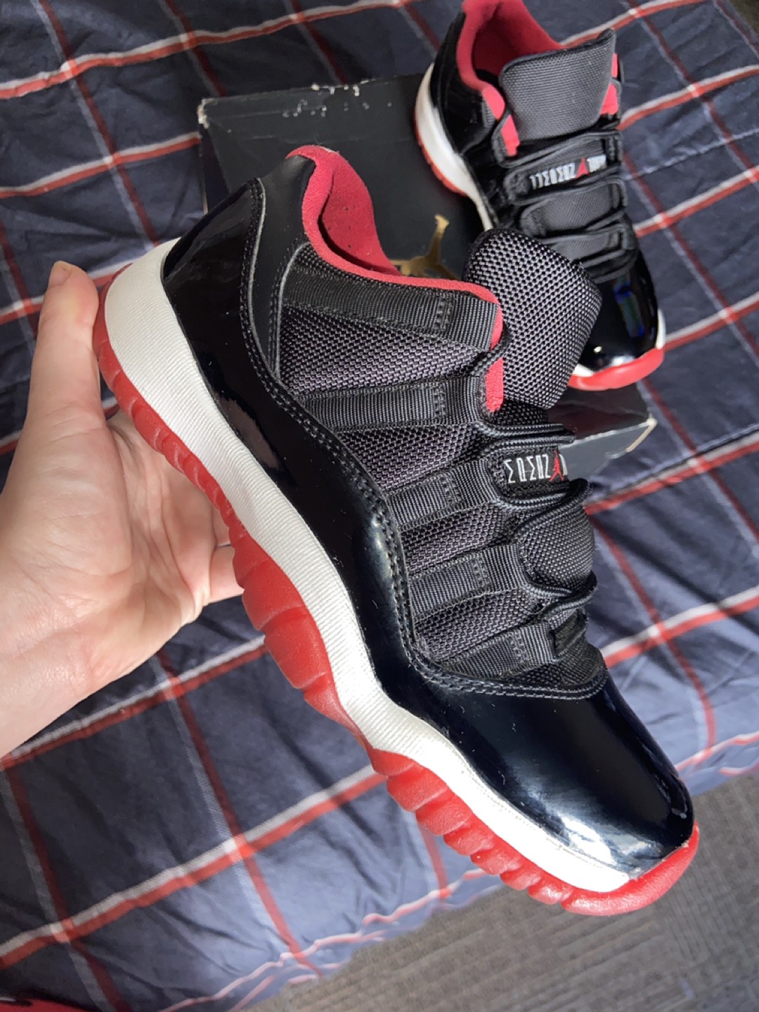 Air Jordan retro 11 lows size 5.5