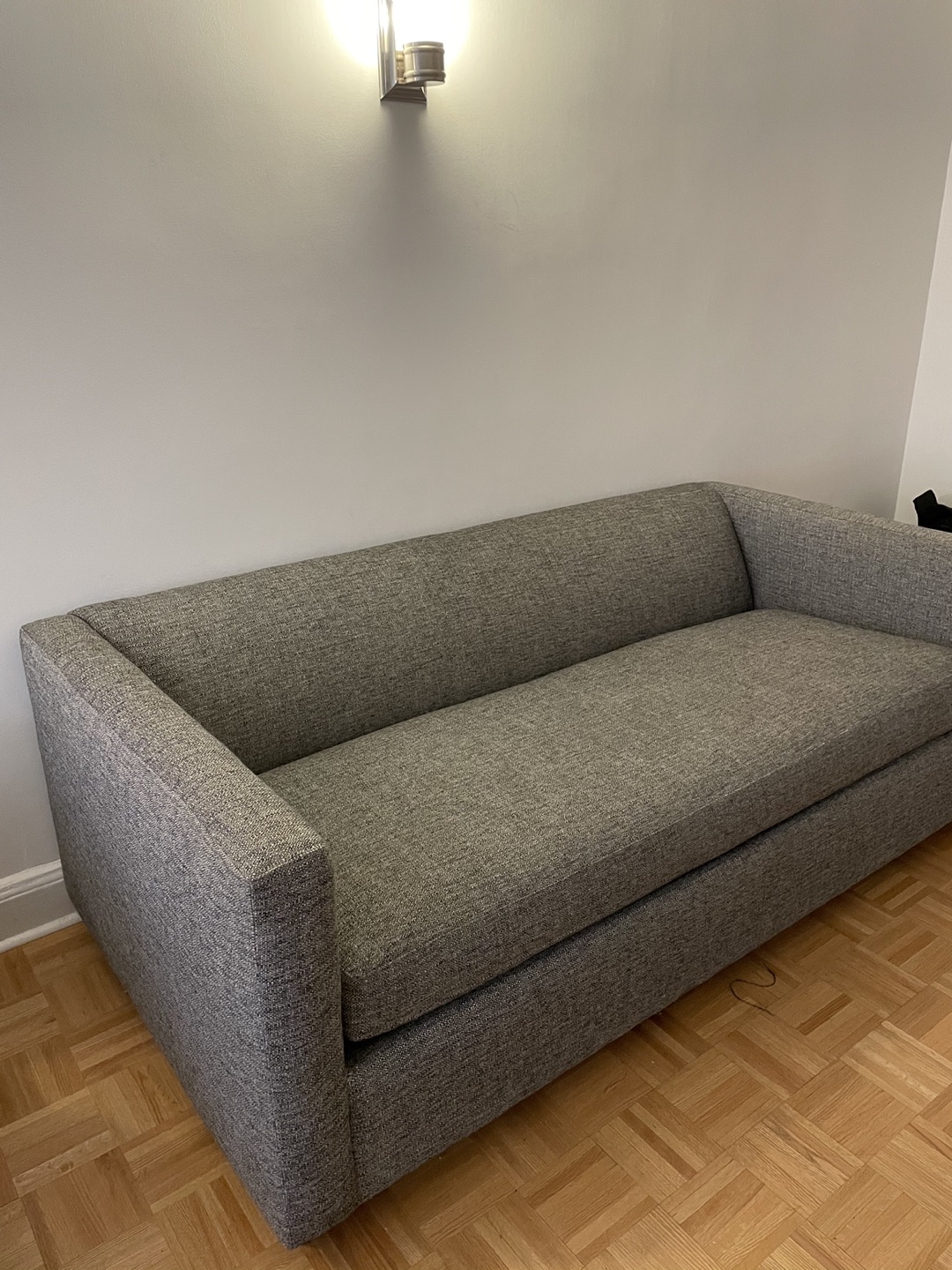 CB2 movie queen sleeper couch - can help move! - photo 4
