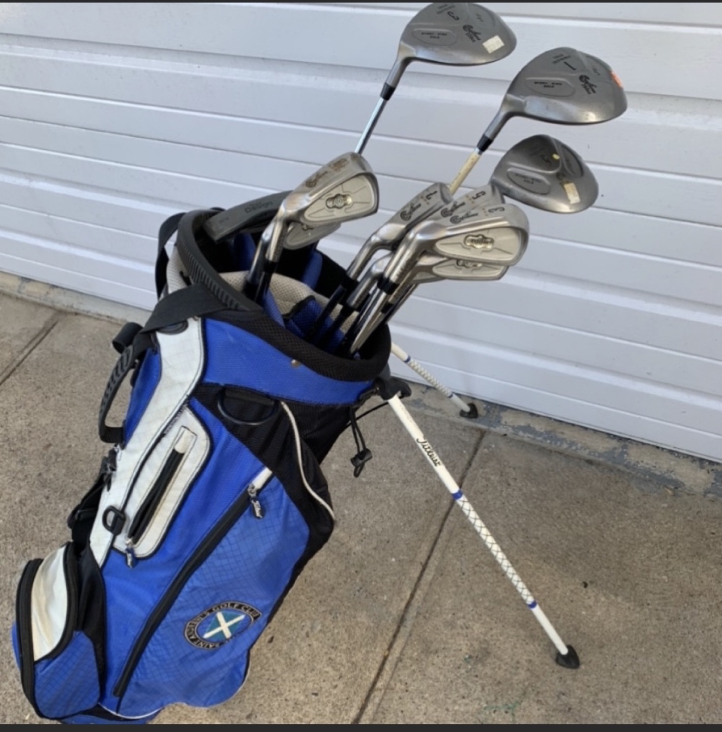 Golf club set for a Lefty
