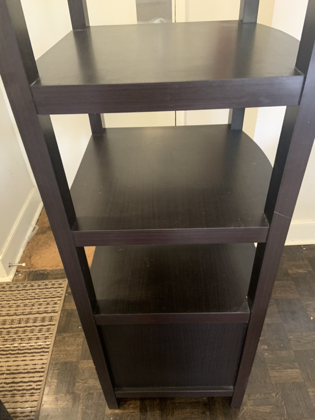 Strong wooden book shelf- moving sale( contents not included) - photo 3