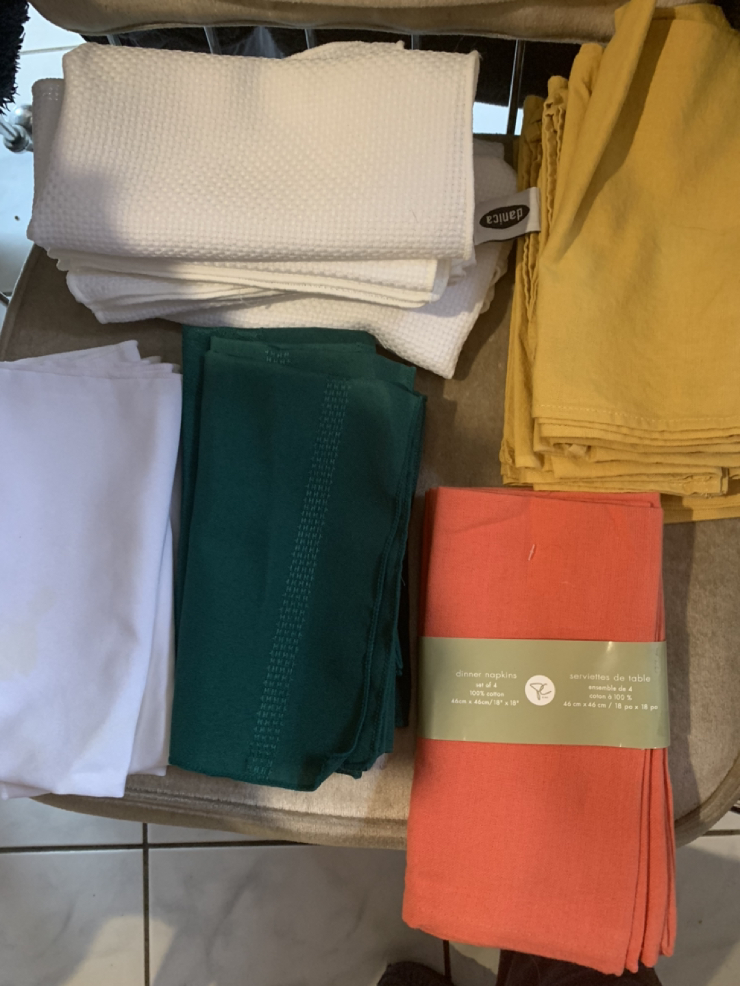 Table fabric napkings