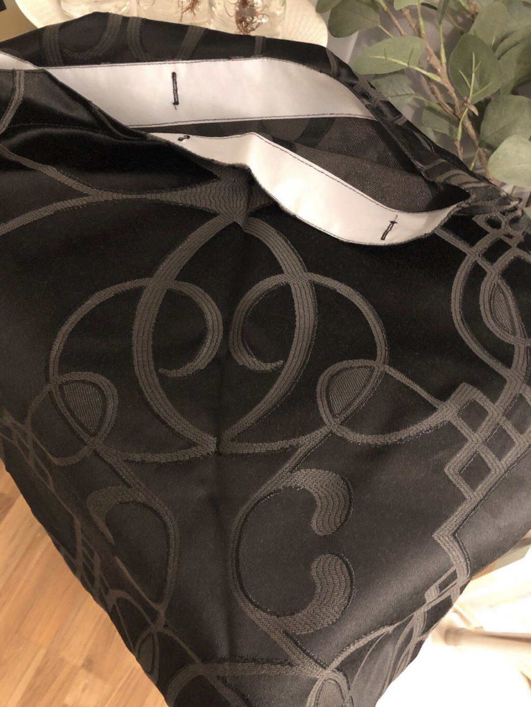 Black Shower Curtain