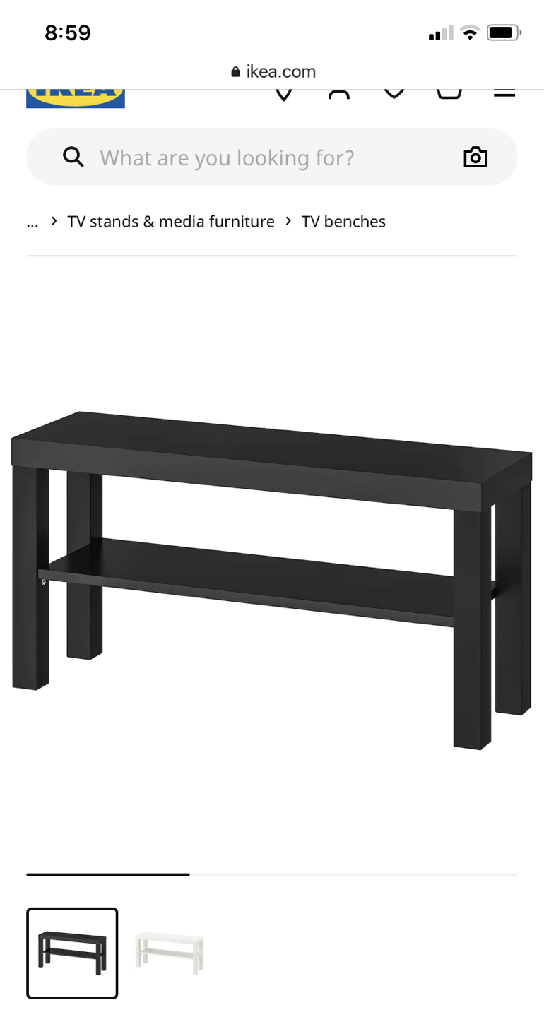 Ikea TV bench 