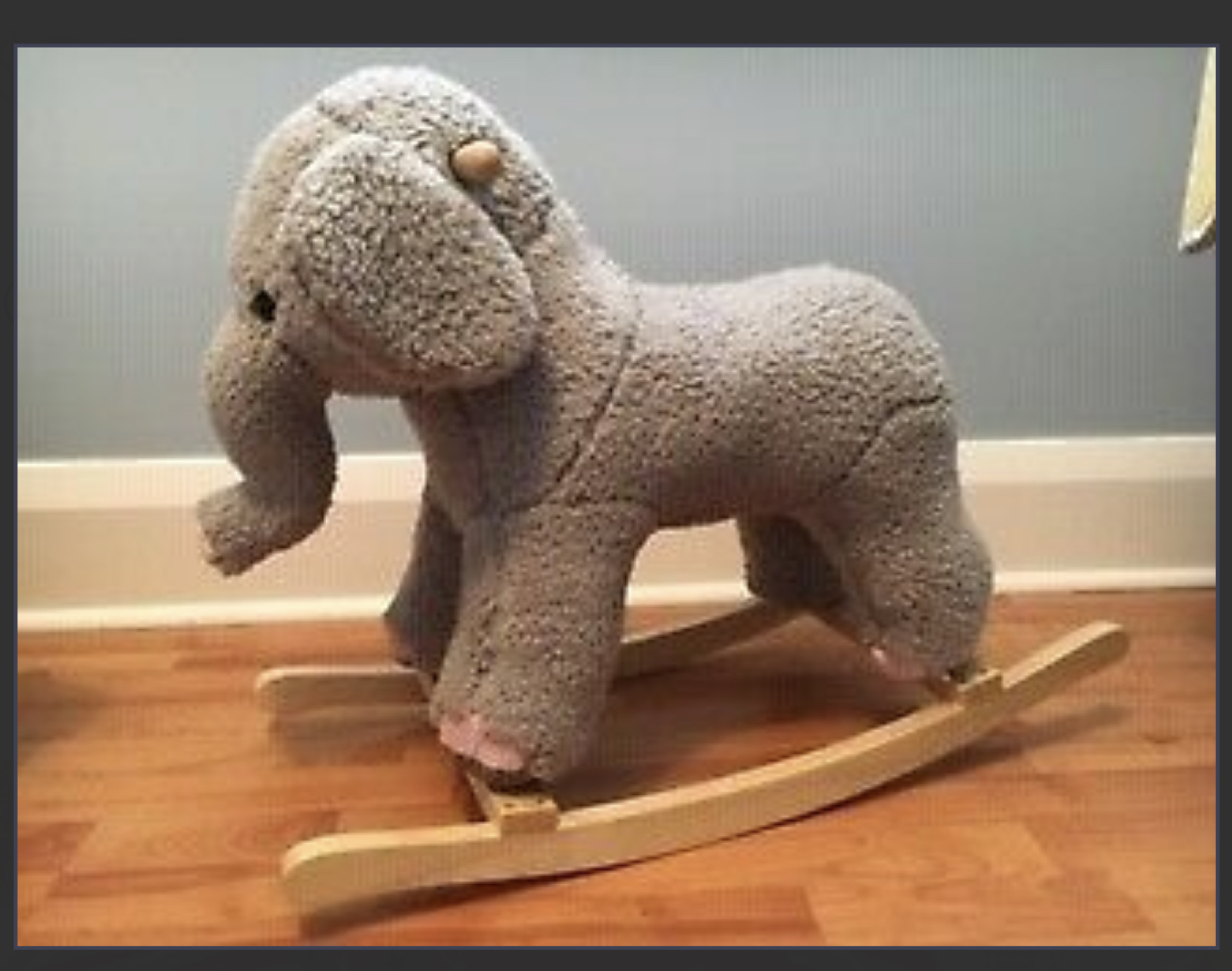 Elephant rocking horse thumbnail