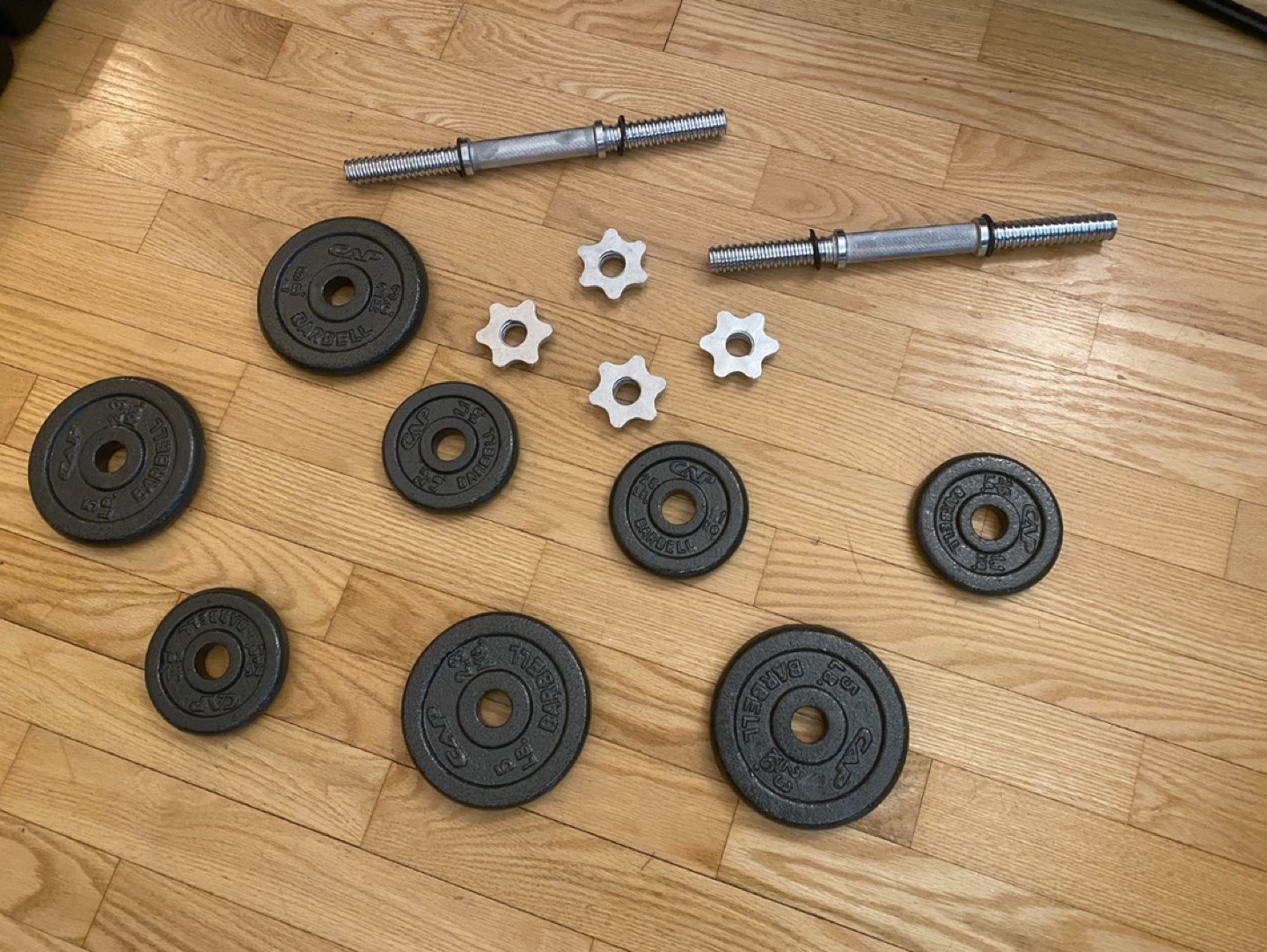 CAP Barbell Adjustable Dumbbell Set,40 pounds - photo 4