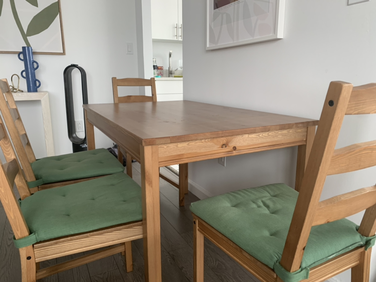 Dining set (table + 4 chairs) - photo 5