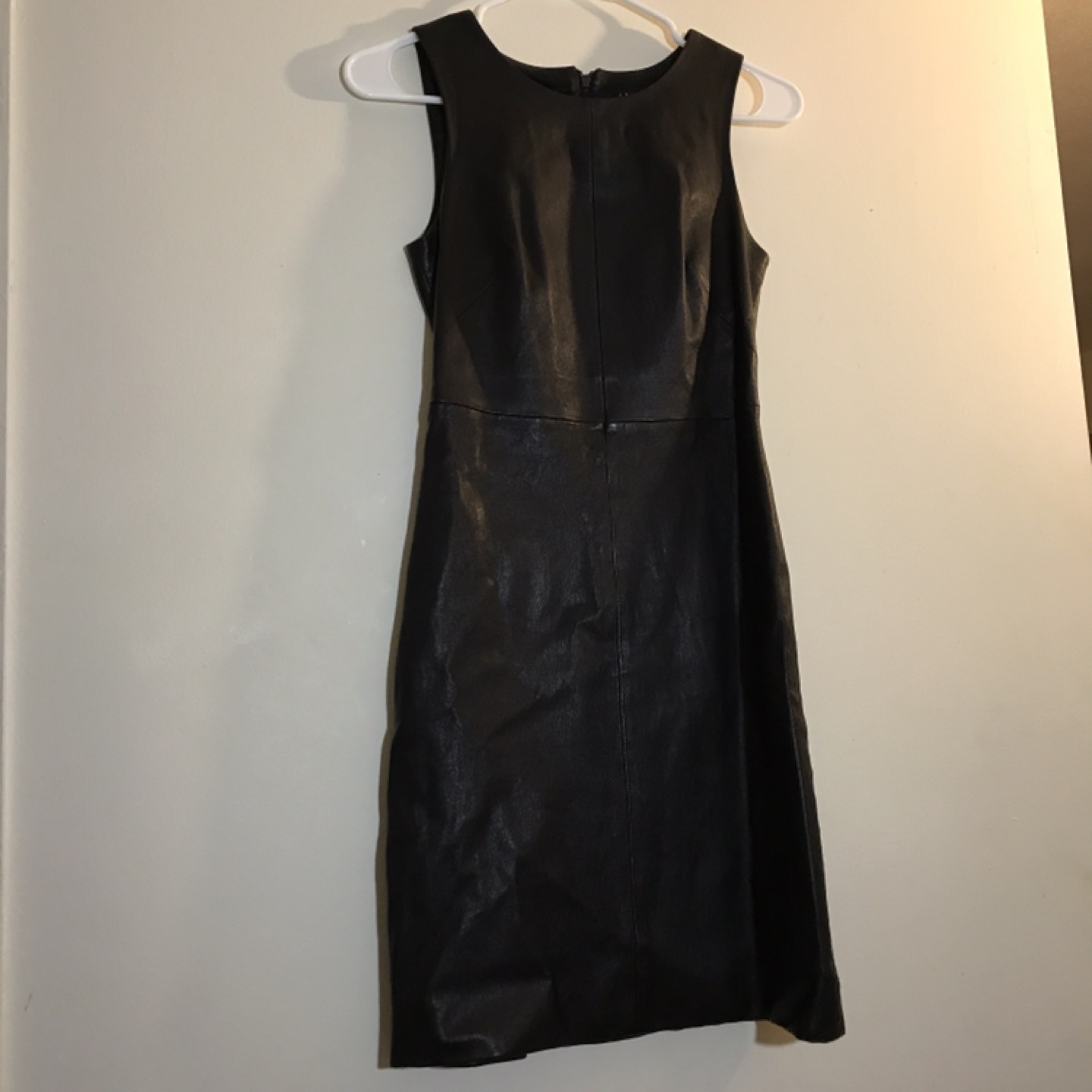 Theory lamb leather dress, perfect condition - photo 2