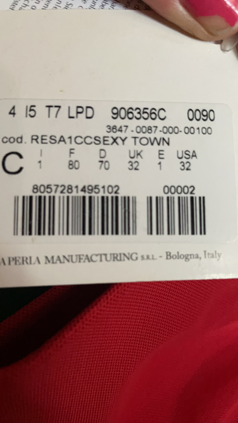La Perla Sexy Town Push-Up Bra NWT32C - photo 5