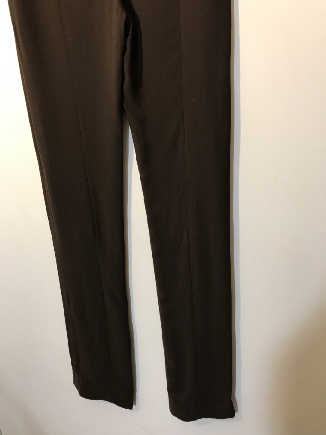 Patrizia Pepe sleak pants, brown(38)low rise - photo 3
