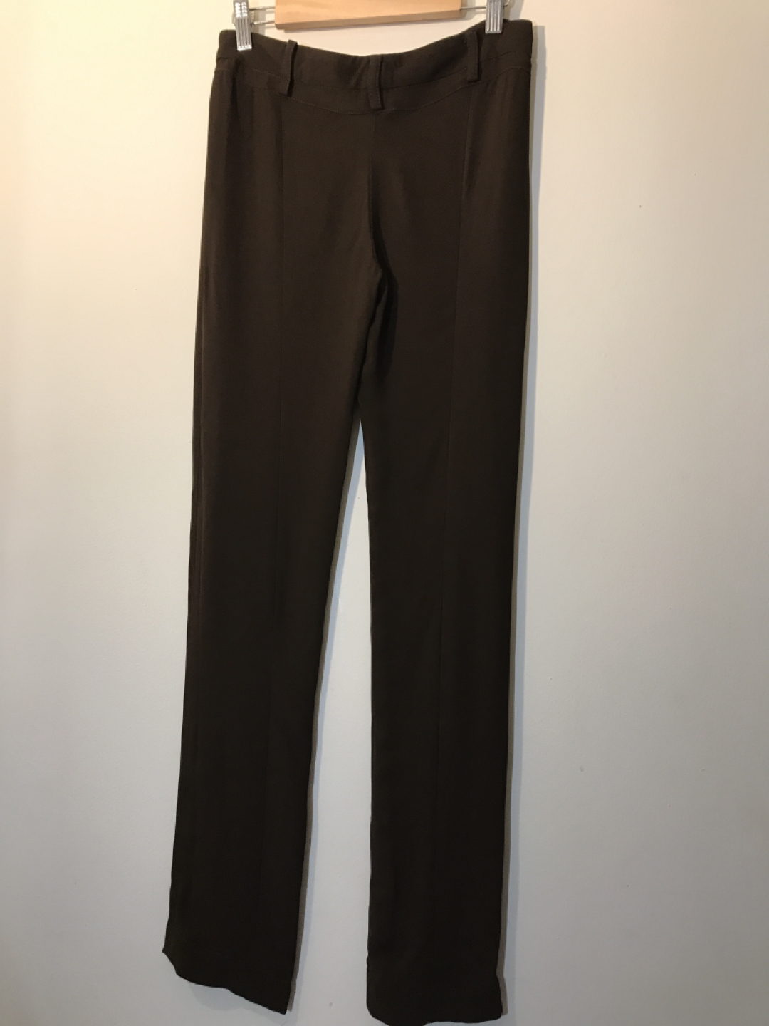Patrizia Pepe sleak pants, brown(38)low rise - photo 4