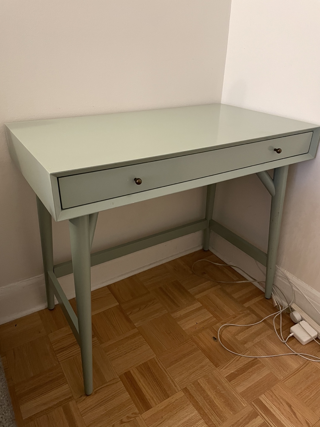 West Elm mid-century modern desk - photo 4