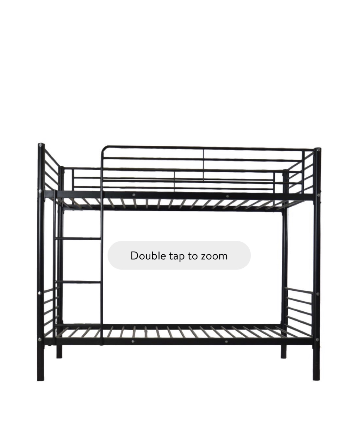 Bunk bed frame with mattresses. Brand new still in box