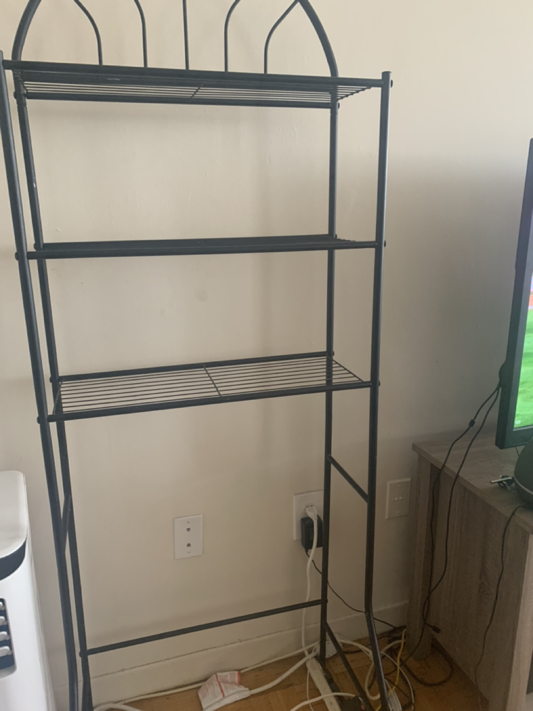 Over the toilet storage/ plant shelving unit  - photo 2