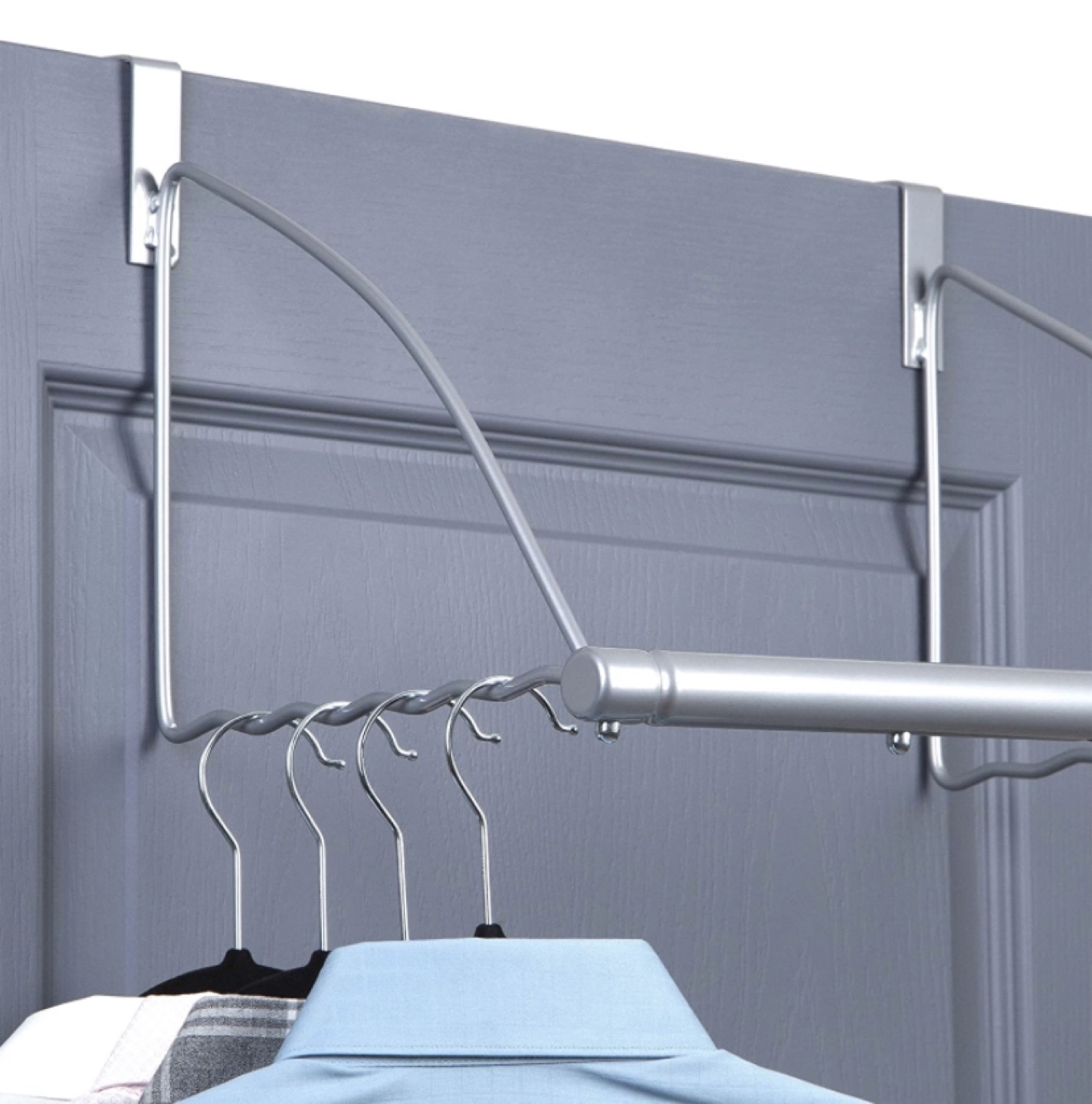 Hold N Storage Over The Door Closet Valet- Over The Door 
